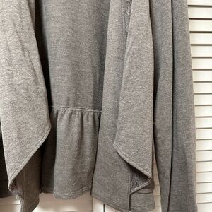 Christopher banks below hip jacket. Gray size Xl